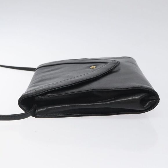 Dior Cd Black Leather Shoulder Bag (Pre-Owned) - Picture 4 of 16